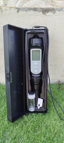 High Sensitivity PH + Temp Meter Pen: Water For Food and Soil Quality Testing
