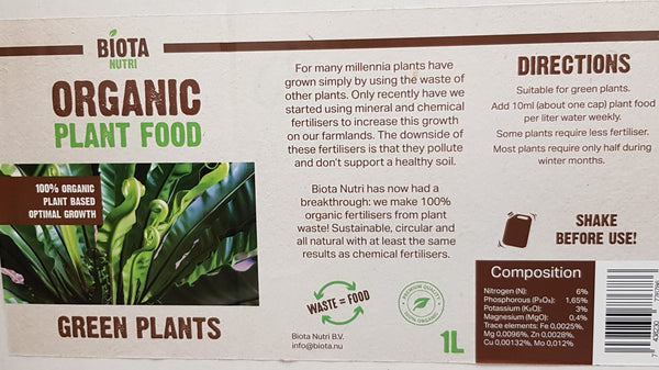 Biota Organic Fertiliser